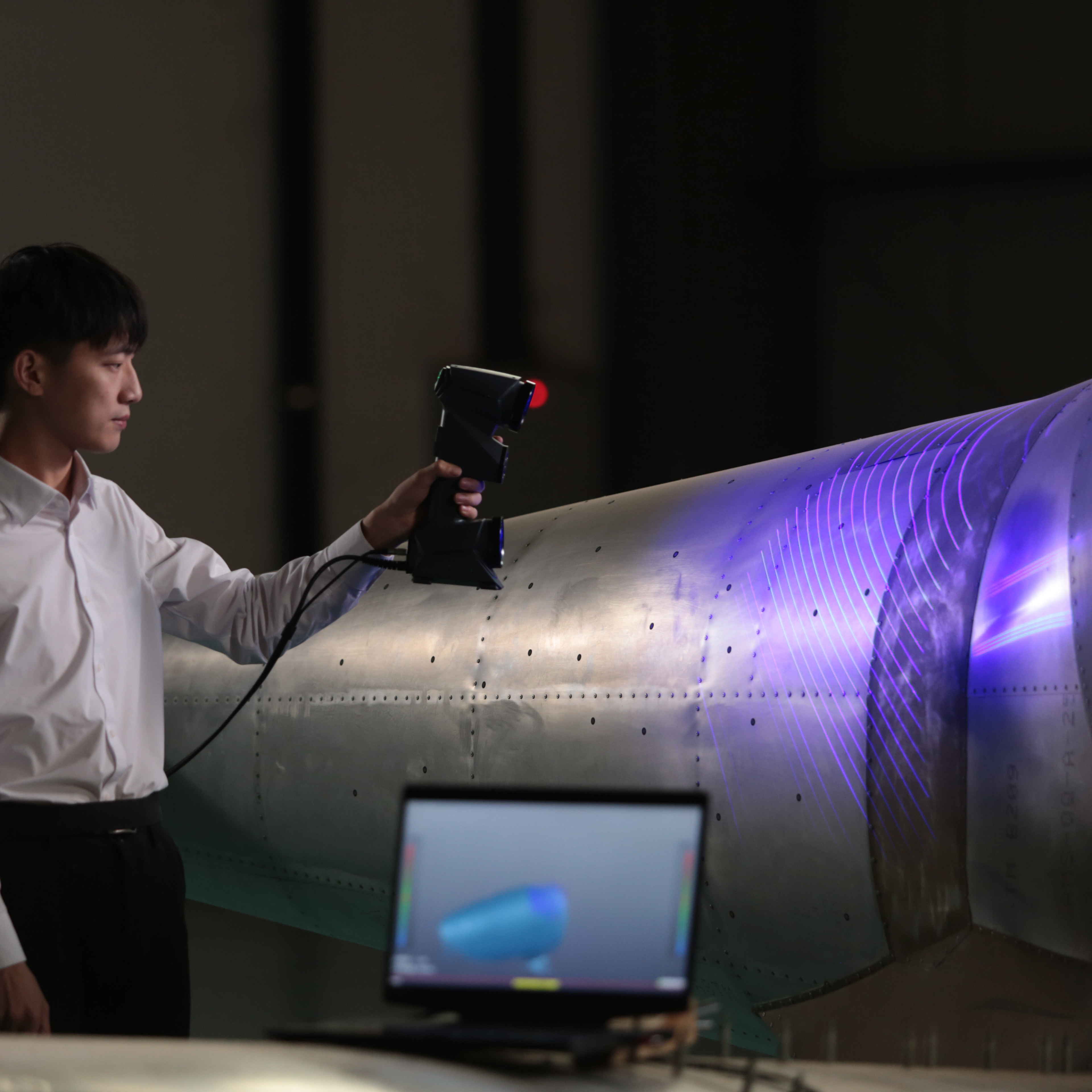 Atlascan Profesyonel Endüstriyel Sınıf Yüksek Doğruluk 3D Tarayıcı